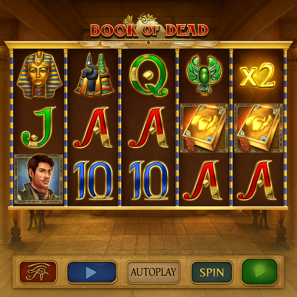 Vavada - Book of Dead Slot Game - Play'n GO Casino Game